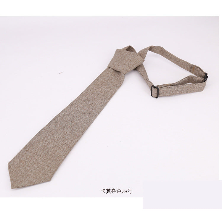 Children's Tie Grey Arrow Lots of Colors Student Fixed Style Bow Tie Collar Customized