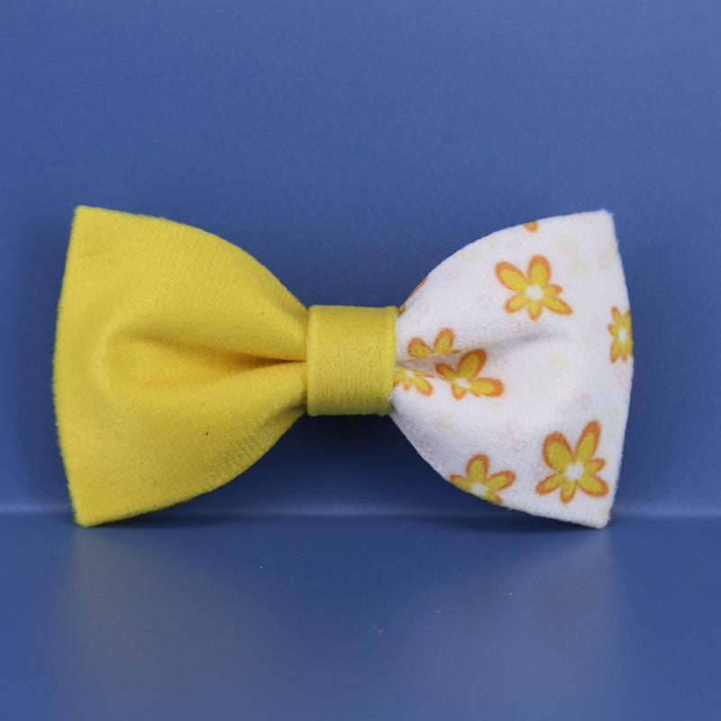 10*5 child safety needle classic print bow tie handmade custom student flower color print bow tie