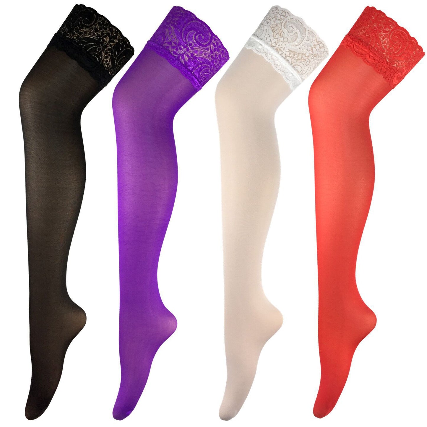 Yue Die, foreign trade sex stockings, sexy sexy lace, thickened and widened, Wu Meiying six-color stockings 4162