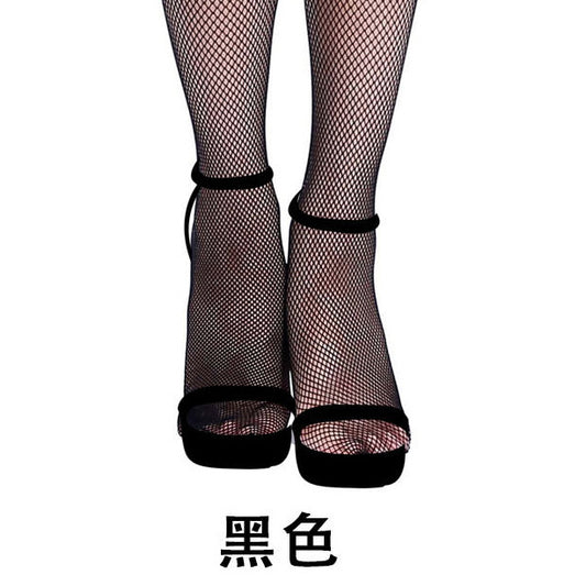 W26 European and American retro small mesh thin mesh hole jeans seductive sex and emotional stockings