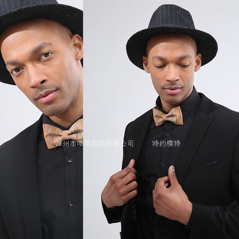 Wedding bow tie sawdust bow tie flower tie sawdust classic knot men's wedding bow tie flower tie party trendy bow tie