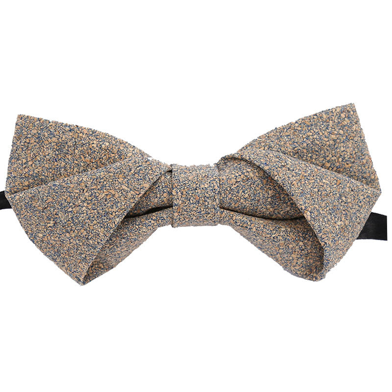 Wedding bow tie sawdust bow tie flower tie sawdust classic knot men's wedding bow tie flower tie party trendy bow tie