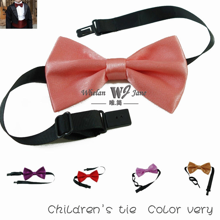 8-4CM BOW TIE BOW TIE MEN'S AND WOMEN'S BOW TIE SINGLE LAYER CLASSIC KNOT CHILDREN'S COLLAR FLOWER