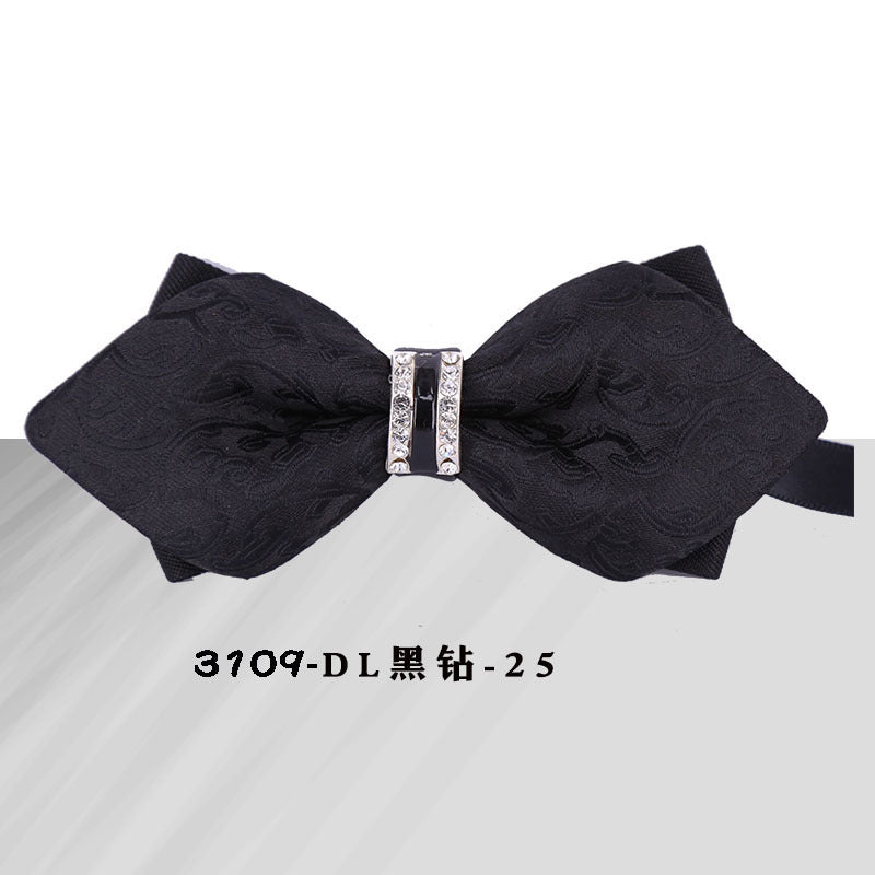 groomsman dress bow tie crystal metal collar flower evening dress wedding man wedding british shirt bow