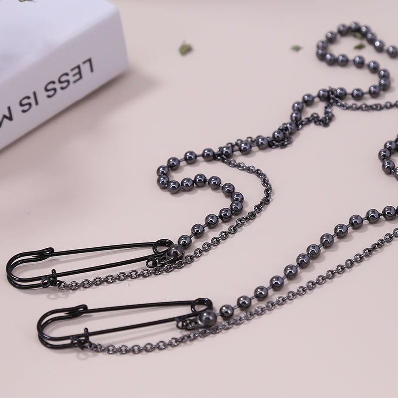 Pure Copper, Non-fading, Fashion Waist Chain, Jewelry, Personality, Light Luxury, Casual Pants Chain, Key Chain, Trouser Chain