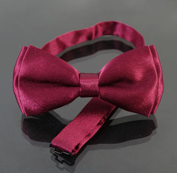 CHILDREN'S 10CM*5CM MEN'S AND WOMEN'S BOW TIE BLACK RED CLASSIC KNOT CHAMPAGNE BABY BOW TIE