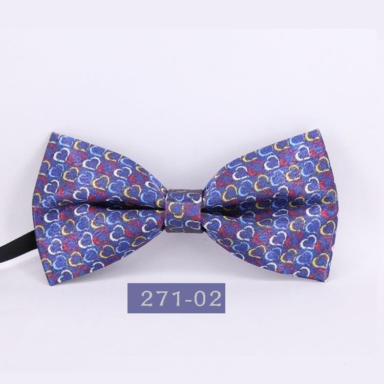 Trendy print plaid bow tie men's groom groomsman business party gentlemen men's bow tie special offer bow tie