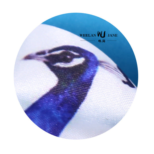 blue peacock feather wedding groom male bow tie wedding children tie flower tie suit bow