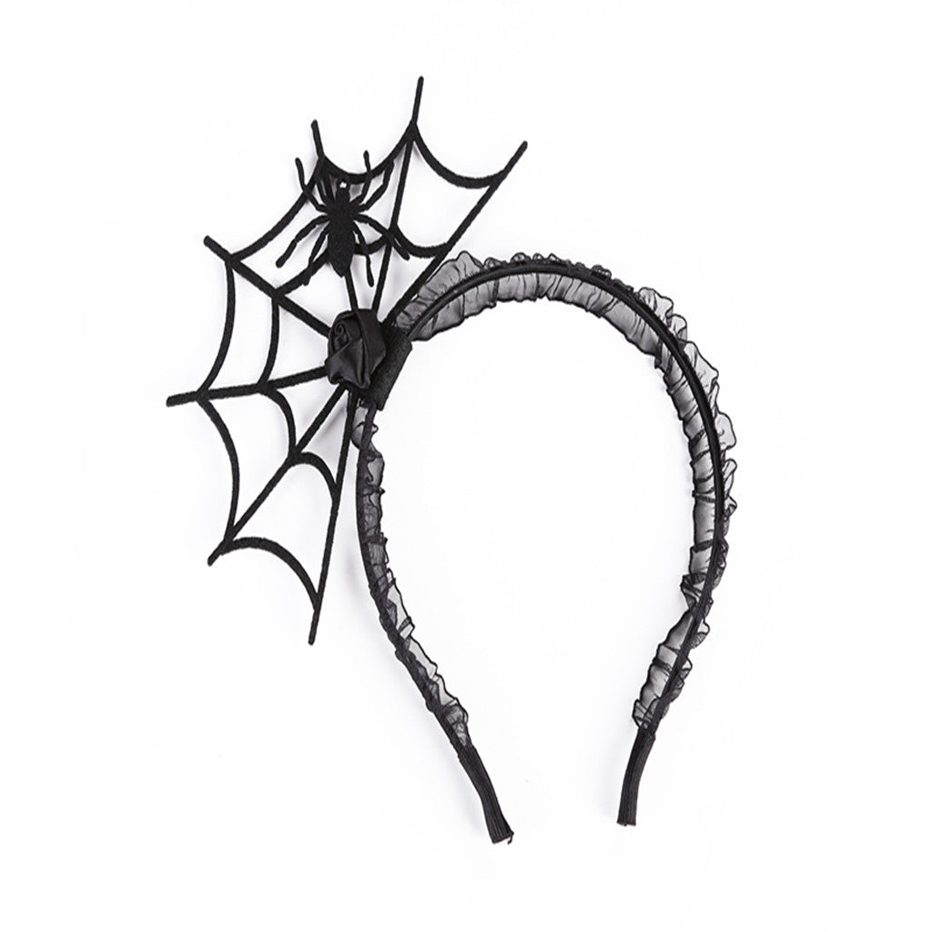 HOT Spider Web, Halloween, Halloween, Cosplay, Hair Bands, Carnival Night, Holiday Dance, Gothic Headwear