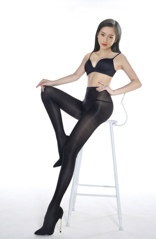 SHB01 large amount is negotiable, European and American bar ds stage sexy stockings leggings socks anti-slip Shebin socks 70d shiny socks