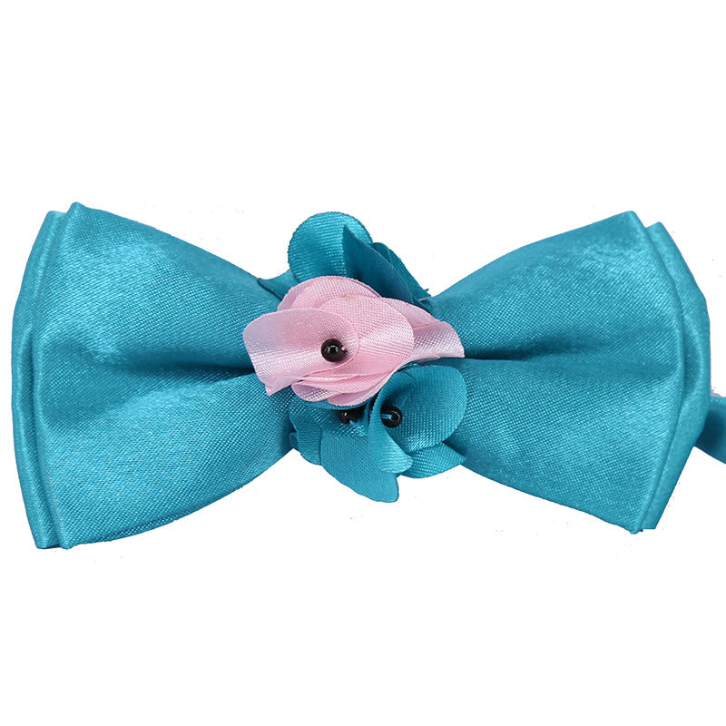 men's flower social people bow tie bow tie handmade bow tie authentic male bow tie man wedding wedding red