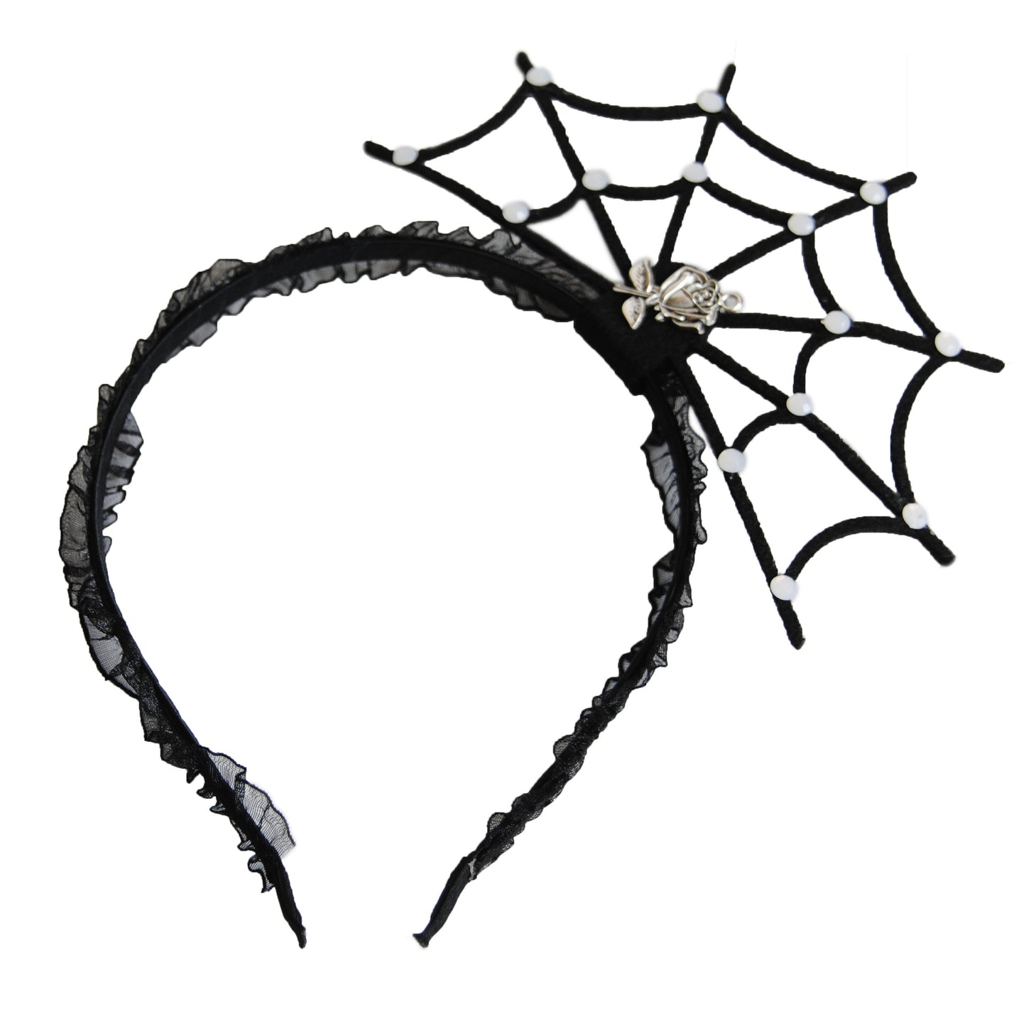 New Women's Spider Web Hair Hoop Dance Party Party Holiday Party Wan Christmas Halloween Photo Studio Jewelry