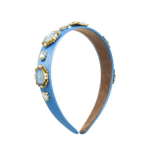 Heming's new headband, European and American fashion temperament, baroque diamond-encrusted high-end headband, versatile girl's hair accessories