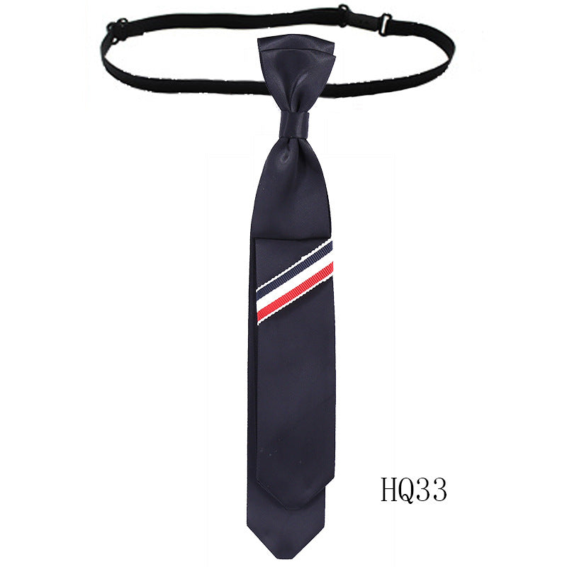 Collar flower female British college style student bow bow stewardess bank occupation bow tie shirt accessories collar flower check red