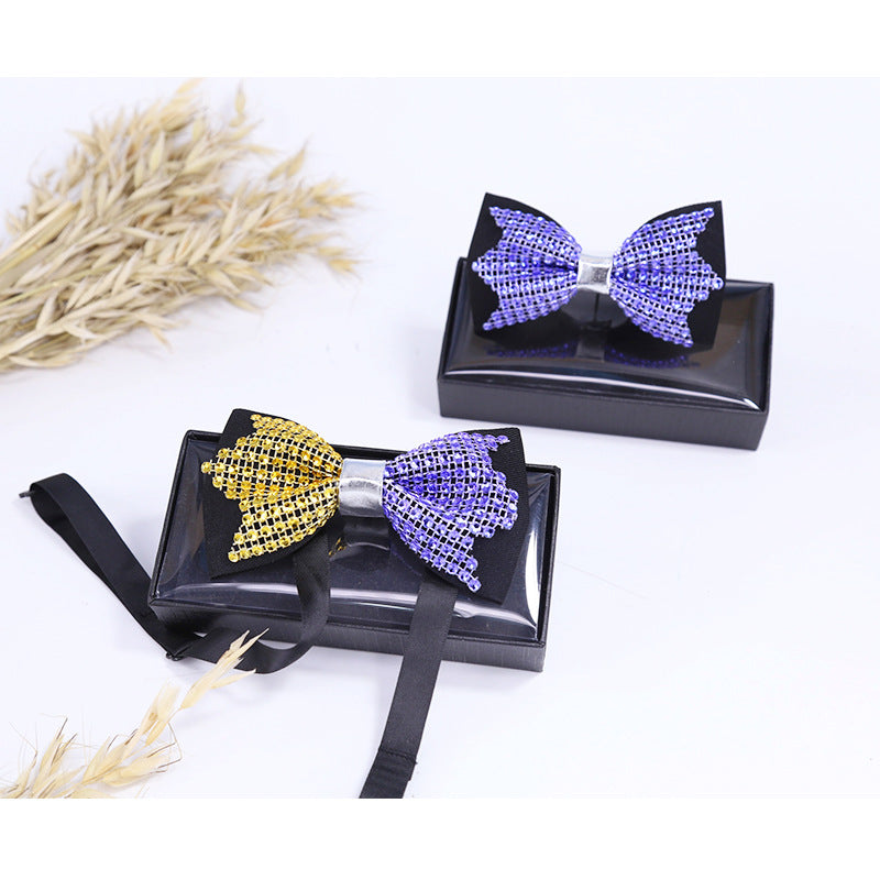 Student Classic Daily White Shirt Versatile Bow Tie Business Bow Tie Korean Collar Flower