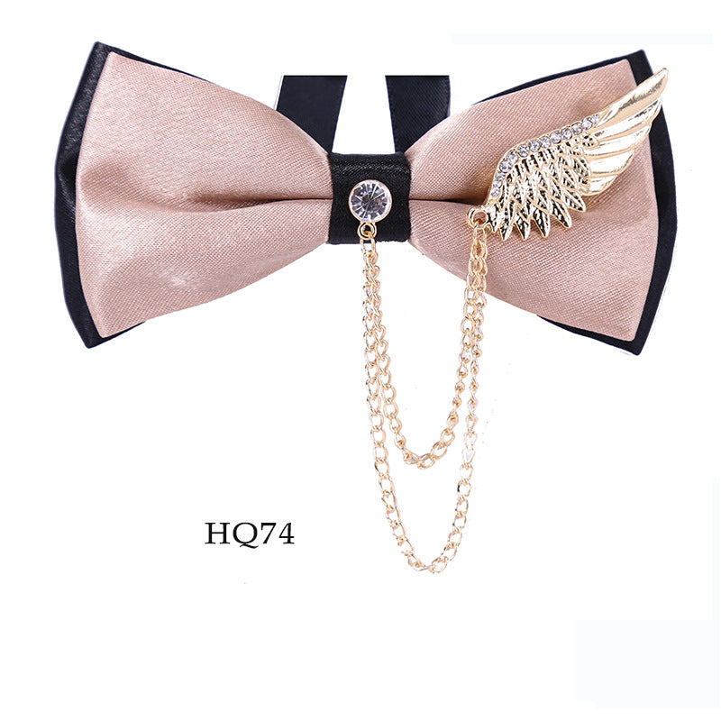 Collar flower female British college style student bow bow stewardess bank occupation bow tie shirt accessories collar flower check red