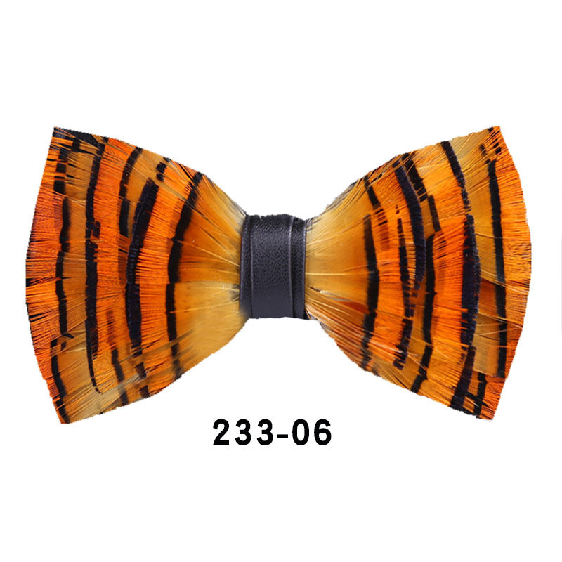 233 orange feather man presided over the party, groom, groomsmen, group pot, butterfly, wedding tie, bow tie, and flower tie