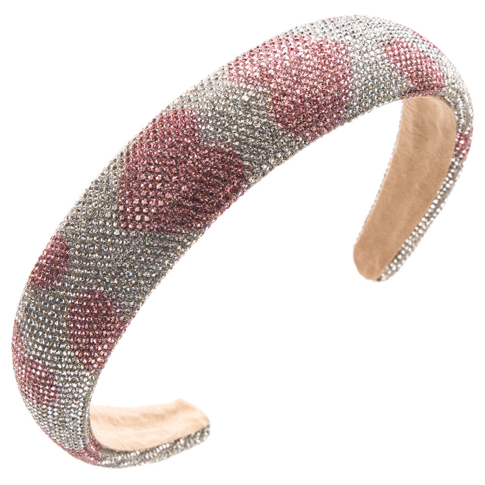 The Korean version is super flashy, full of stars, fairy headbands, diamond-inlaid women, heart-shaped wide-brimmed headbands, colorful temperament, and hair accessories