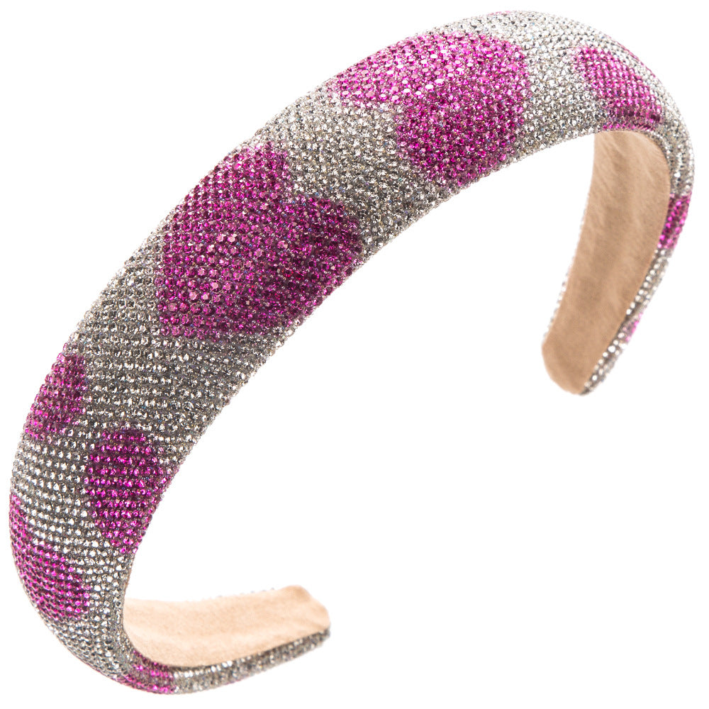 The Korean version is super flashy, full of stars, fairy headbands, diamond-inlaid women, heart-shaped wide-brimmed headbands, colorful temperament, and hair accessories