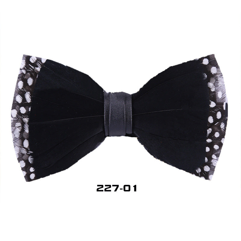 227 black feathers, bird feathers, nightclubs, wedding groomsmen, groomsmen, group pots, butterflies, wedding ties, bow ties, and flower ties