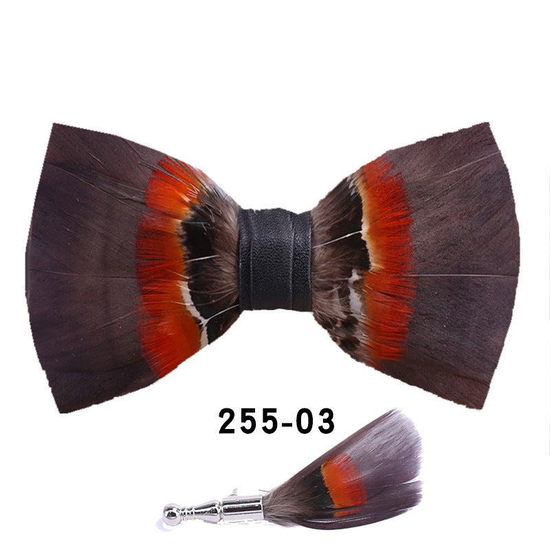 Pink Collar Wedding Banquet Clay Pot Male Host Suit Collar Flower Bow Tie Suit Shirt Bow