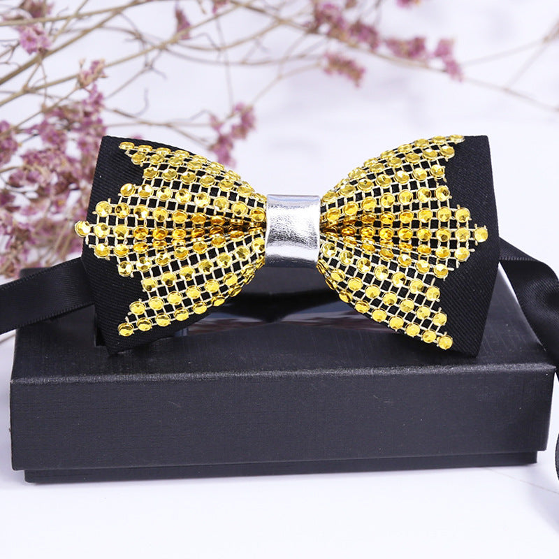 Student Classic Daily White Shirt Versatile Bow Tie Business Bow Tie Korean Collar Flower