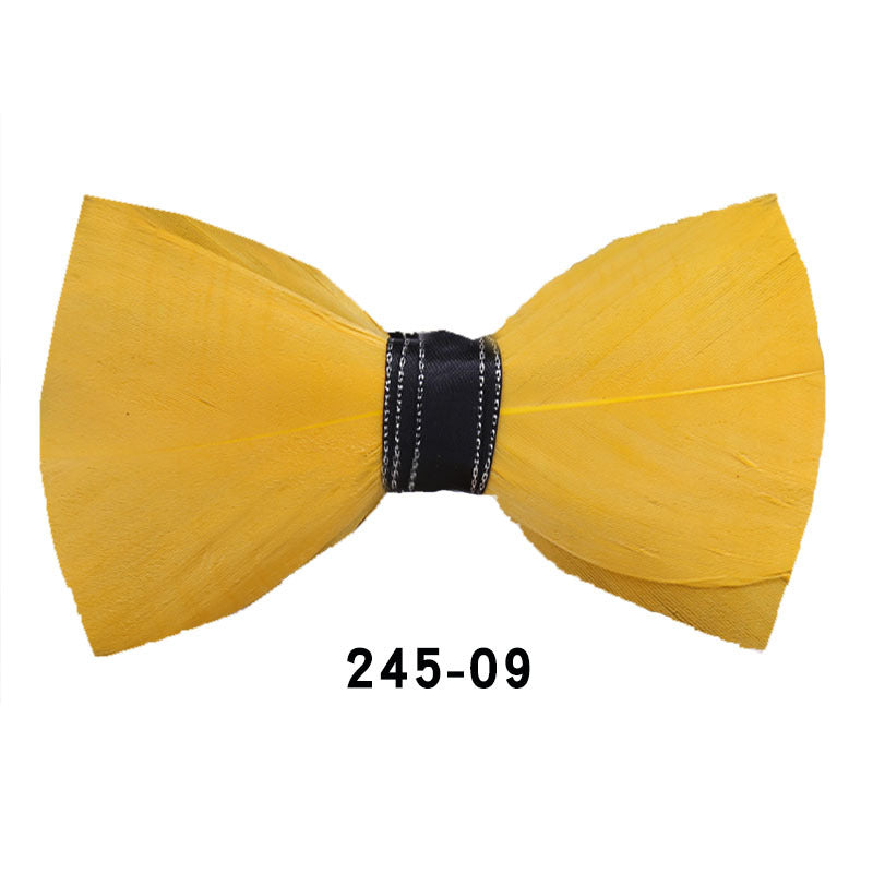 Rose Red Fashion Men's Wedding Groom Groomsman Banquet Korean Bow Tie British Style Bow