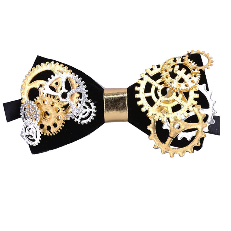 bow tie men's wedding dress bow bow Korean version of punk style performance suit versatile college style bow tie