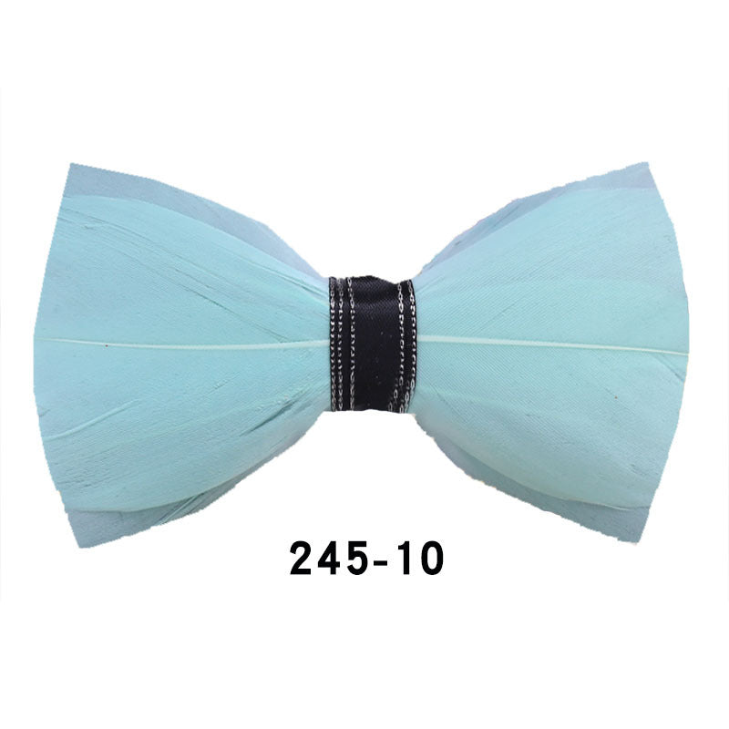 Rose Red Fashion Men's Wedding Groom Groomsman Banquet Korean Bow Tie British Style Bow