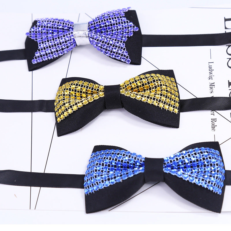 Student Classic Daily White Shirt Versatile Bow Tie Business Bow Tie Korean Collar Flower