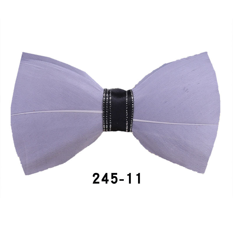 Rose Red Fashion Men's Wedding Groom Groomsman Banquet Korean Bow Tie British Style Bow