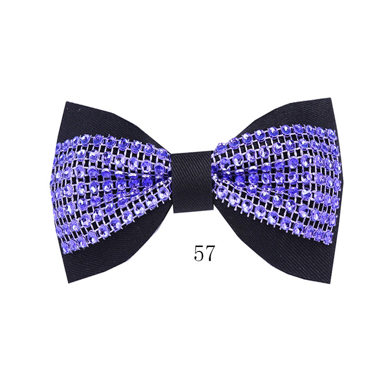 Student Classic Daily White Shirt Versatile Bow Tie Business Bow Tie Korean Collar Flower