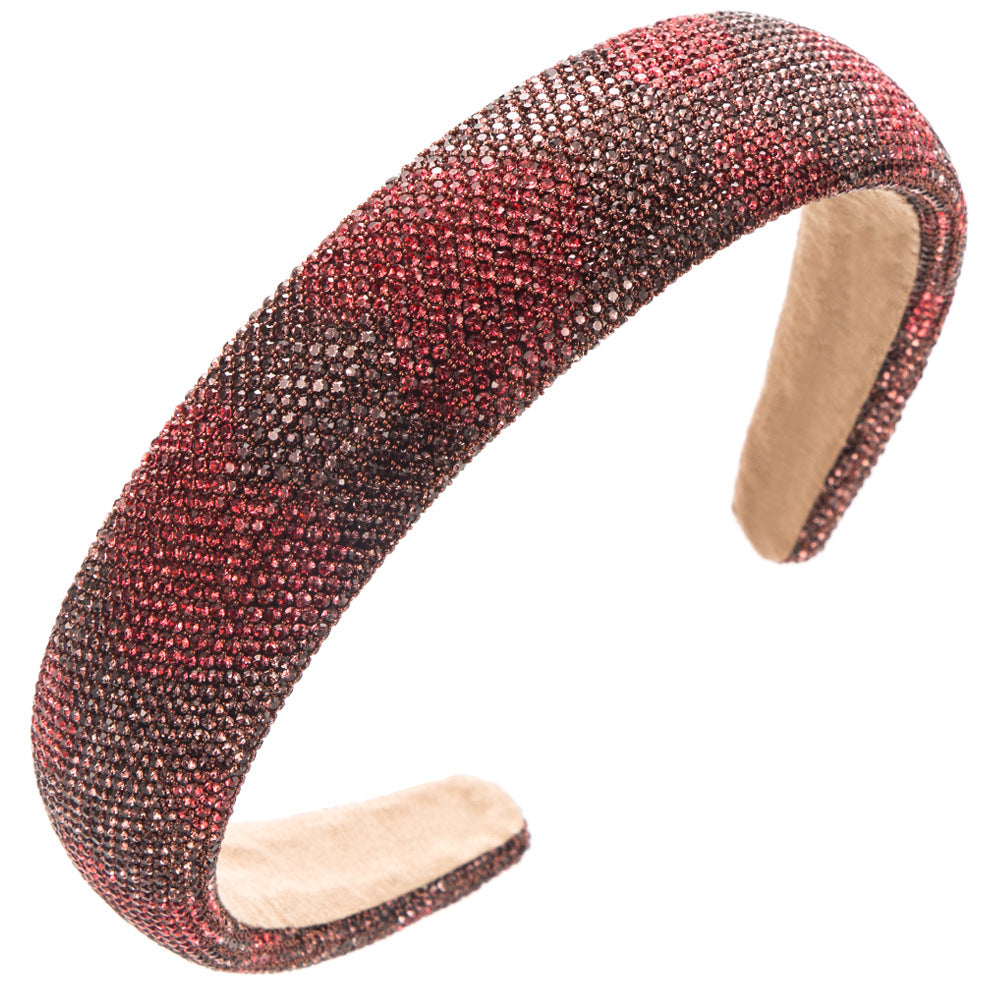 The Korean version is super flashy, full of stars, fairy headbands, diamond-inlaid women, heart-shaped wide-brimmed headbands, colorful temperament, and hair accessories